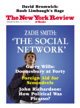 Image of the November 25, 2010 issue cover.
