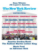 Image of the November 8, 2018 issue cover.